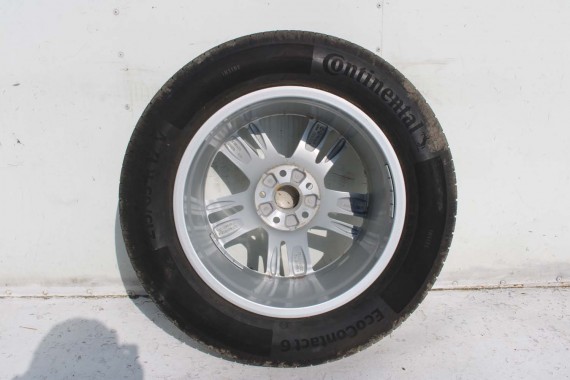 AUDI Q3 II FELGI 17 cali 83A601025F OPONY LATO KOŁA felga 83A601025 7J*17H2 ET40 opona LATO CONTINENTAL ECOCONTACT 215/65/17 99v