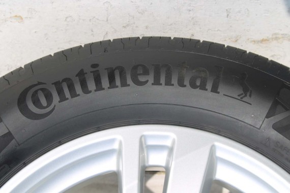 AUDI Q3 II FELGI 17 cali 83A601025F OPONY LATO KOŁA felga 83A601025 7J*17H2 ET40 opona LATO CONTINENTAL ECOCONTACT 215/65/17 99v