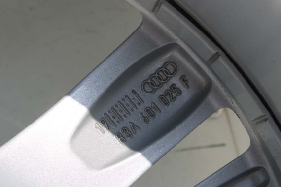 AUDI Q3 II FELGI 17 cali 83A601025F OPONY LATO KOŁA felga 83A601025 7J*17H2 ET40 opona LATO CONTINENTAL ECOCONTACT 215/65/17 99v