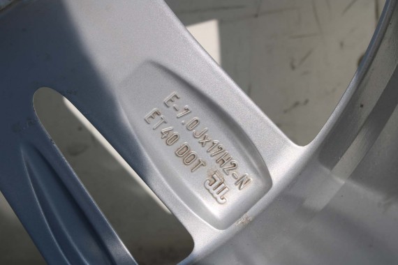 AUDI Q3 II FELGI 17 cali 83A601025F OPONY LATO KOŁA felga 83A601025 7J*17H2 ET40 opona LATO CONTINENTAL ECOCONTACT 215/65/17 99v