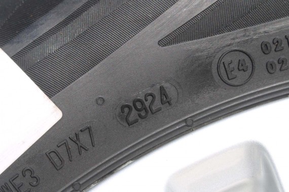 AUDI Q3 II FELGI 17 cali 83A601025F OPONY LATO KOŁA felga 83A601025 7J*17H2 ET40 opona LATO CONTINENTAL ECOCONTACT 215/65/17 99v