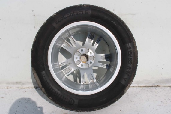 AUDI Q3 II FELGI 17 cali 83A601025F OPONY LATO KOŁA felga 83A601025 7J*17H2 ET40 opona LATO CONTINENTAL ECOCONTACT 215/65/17 99v