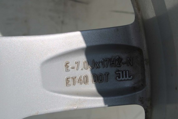 AUDI Q3 II FELGI 17 cali 83A601025F OPONY LATO KOŁA felga 83A601025 7J*17H2 ET40 opona LATO CONTINENTAL ECOCONTACT 215/65/17 99v