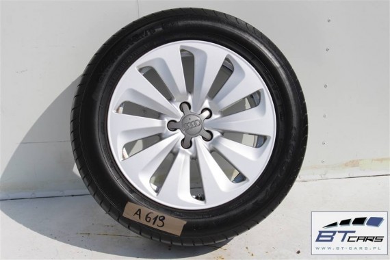 AUDI A4 A5 A6 A7 A8 FELGI 18 OPONY KOŁA felga 4H0601025AH 8.0J*18H2 ET28 opona GOODYEAR EFFICIENTER 235/55/18   8K 8T 8W 4G 4H