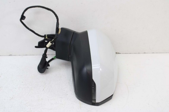 AUDI Q3 LUSTERKO DRZWI LEWE 10 pin 83A 83B857409F zewnętrzne pinów kabli przewodów  2Y2Y LS9R Biały 10pin 81A857535E 83B857410