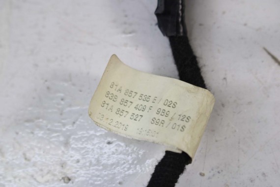 AUDI Q3 LUSTERKO DRZWI LEWE 10 pin 83A 83B857409F zewnętrzne pinów kabli przewodów  2Y2Y LS9R Biały 10pin 81A857535E 83B857410