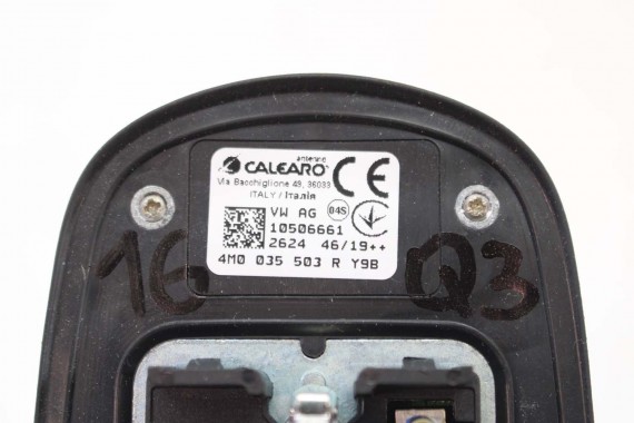AUDI A4 A5 A7 Q2 Q3 Q5 Q7 ANTENA 4M0035503R DACHOWA NA DACH  LY9B - czarny brylantowy GSM GPS 4M0035503K 4M0 035 503 R 4M0035503