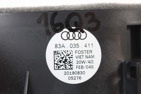 AUDI Q2 Q3 GŁOŚNIKI ZESTAW GŁOŚNIKÓW 83A035399 83A035415 83A035411 83A035398 83A035382 FL LIFT GŁOŚNIK TUBA A1 A3 83A 035 411