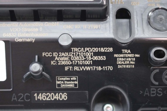 AUDI Q3 ZEGARY LICZNIKI zegar 83A920700B Virtual Cockpit 83A920790D 83A 920 700 B 83A920700B 83A920700B 83A920700B 83A920700B II