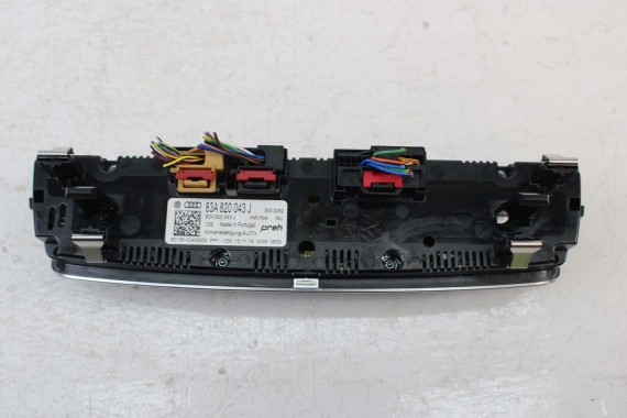 AUDI Q3 PANEL KLIMATYZACJI KLIMY 83A820043J 83A 820 043 J moduł sterownik nawiewu 83A820043E 83A820043S 83A820043AC 83A820043J
