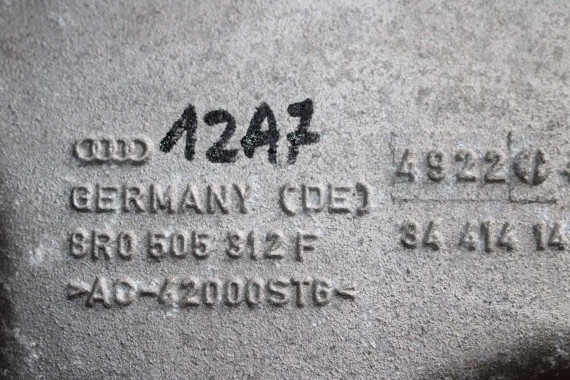 AUDI A7 WAHACZ TYŁ 8R0505311F 8K0505323H 8K0501529L 8K0505465G SANKI komplet 4H D4 8R0505311B 8R0505311E 8K0505323D 8K0505323F