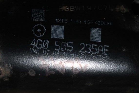 AUDI A6 A7 BELKA ZAWIESZENIA TYLNA TYŁ 4G0505235AE 4G0505235J 4G0505235L SANKI wózek zawieszenia kołyska 4G0505235AE 4G0505235