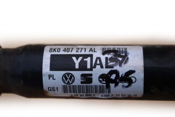 AUDI A4 A5 PÓŁOŚ PRZÓD 8K0407271AL 8K0 407 271 AL PRZEDNIA 8K B8 8T 8F 8K0407271AL 8K0407271AL 8K0407271AF 8K0407271AL 8K0407271