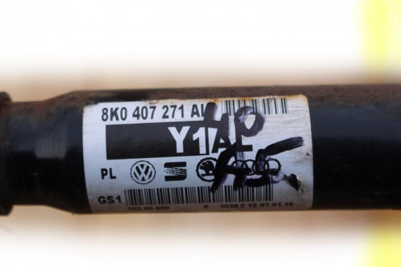 AUDI A4 A5 PÓŁOŚ PRZÓD 8K0407271AL 8K0 407 271 AL PRZEDNIA 8K B8 8T 8F 8K0407271AL 8K0407271AL 8K0407271AF 8K0407271AL 8K0407271