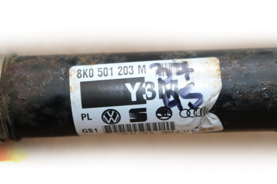 AUDI A4 A5 PÓŁOŚ TYLNA TYŁ 8K0501203M 8K0 501 203 M 8K B8 8T 4*4 8K0501203M 8K0501203M 8K0501203M 8K0501203M 8K0501203 8K0501203