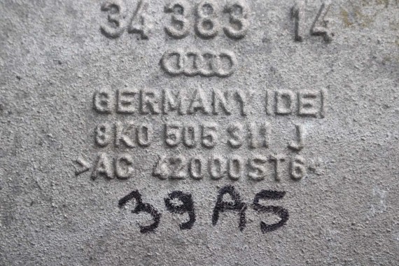 AUDI A4 A5 WAHACZ 8K0505311J 8K0505312J tył tylny 8K 8T A6 4G 8K0505311G 8K0505312G 8K0505311H 8K0505312H 8K0505311J 8K0505312J