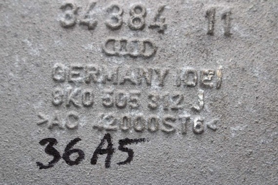 AUDI A4 A5 WAHACZ 8K0505311J 8K0505312J tył tylny 8K 8T A6 4G 8K0505311G 8K0505312G 8K0505311H 8K0505312H 8K0505311J 8K0505312J