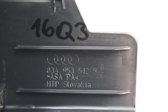 AUDI Q3 OBUDOWA KOLUMNY KIEROWNICY 83A953491A 83A953512C 83A953491A 83A953512C 83A 953 491 83A 953 512 F3 83A953491 83A953512