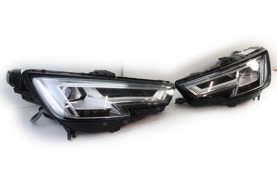 AUDI A4 LAMPY PRZEDNIE PRZÓD FULL LED lampa 8W0941033 8W0941034 8W0 941 033 8W0 941 034 4M0907397C 7PP941572AB 7PP941572A 8W B9