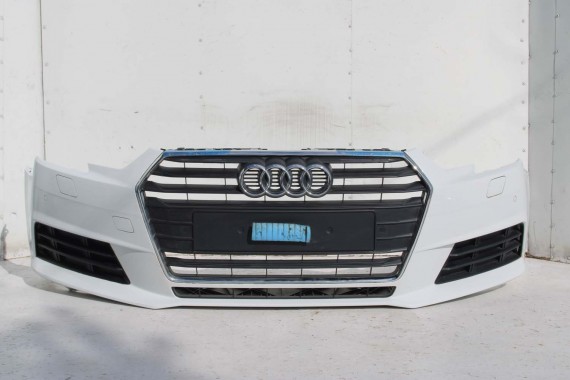 AUDI A4 8W PRZÓD maska błotniki zderzak pas przedni lampy wzmocnienie lampa FULL LED 2Y2Y LS9R Biały 8W0941033 8W0941034 T9 B9