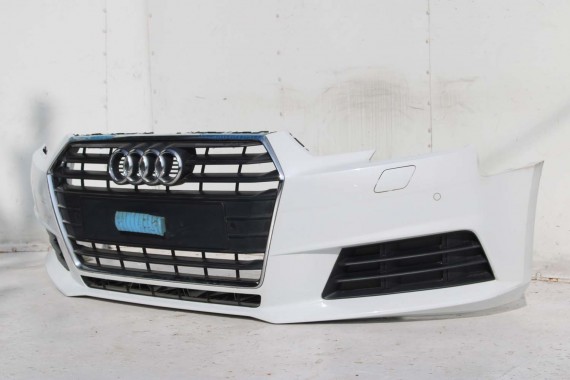 AUDI A4 8W PRZÓD maska błotniki zderzak pas przedni lampy wzmocnienie lampa FULL LED 2Y2Y LS9R Biały 8W0941033 8W0941034 T9 B9