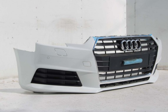 AUDI A4 8W PRZÓD maska błotniki zderzak pas przedni lampy wzmocnienie lampa FULL LED 2Y2Y LS9R Biały 8W0941033 8W0941034 T9 B9