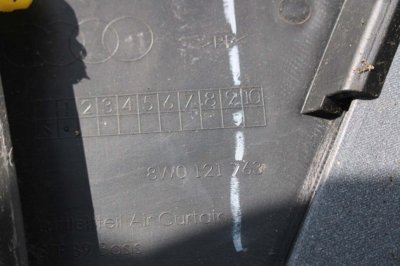 AUDI A4 8W PRZÓD maska błotniki zderzak pas przedni lampy wzmocnienie lampa FULL LED 2Y2Y LS9R Biały 8W0941033 8W0941034 T9 B9