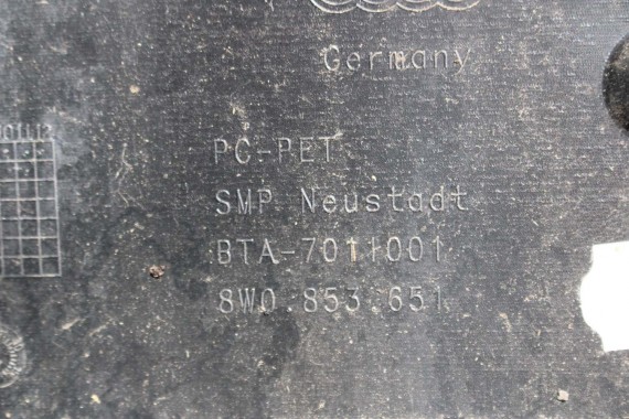 AUDI A4 8W PRZÓD maska błotniki zderzak pas przedni lampy wzmocnienie lampa FULL LED 2Y2Y LS9R Biały 8W0941033 8W0941034 T9 B9