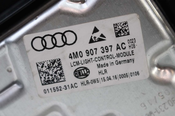 AUDI A4 8W PRZÓD maska błotniki zderzak pas przedni lampy wzmocnienie lampa FULL LED 2Y2Y LS9R Biały 8W0941033 8W0941034 T9 B9