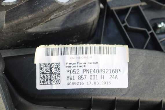 AUDI A4 A5 KONSOLA DESKA ROZDZIELCZA 8W1857001H KOKPIT PULPIT 8W1857001H czarna 8W1857001G 8W1857001F 8W1857001J 8W1857001H b9