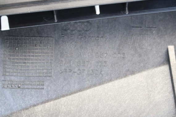 AUDI A4 A5 KONSOLA DESKA ROZDZIELCZA 8W1857001H KOKPIT PULPIT 8W1857001H czarna 8W1857001G 8W1857001F 8W1857001J 8W1857001H b9