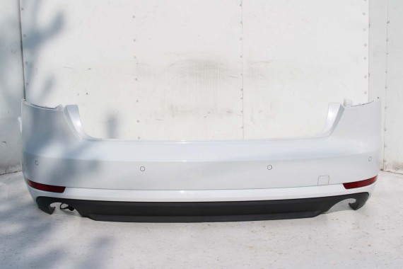 AUDI A4 SEDAN TYŁ ZDERZAK tylny + KLAPA BAGAŻNIKA 8W B9 2Y2Y LS9R biały ZESTAW KOMPLET 8W5827025 8W5807511 8W5807067 8W5807521