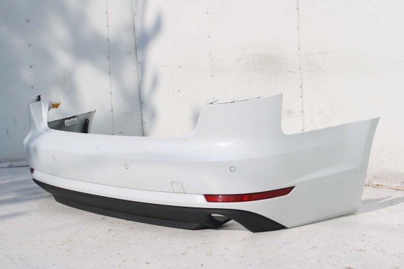 AUDI A4 SEDAN TYŁ ZDERZAK tylny + KLAPA BAGAŻNIKA 8W B9 2Y2Y LS9R biały ZESTAW KOMPLET 8W5827025 8W5807511 8W5807067 8W5807521