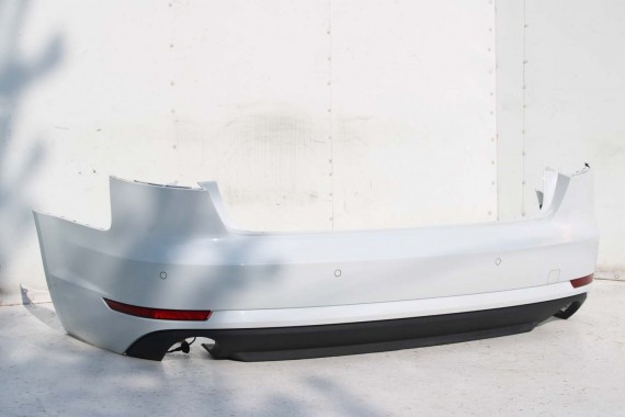 AUDI A4 SEDAN TYŁ ZDERZAK tylny + KLAPA BAGAŻNIKA 8W B9 2Y2Y LS9R biały ZESTAW KOMPLET 8W5827025 8W5807511 8W5807067 8W5807521