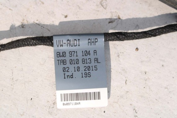 AUDI A4 SEDAN TYŁ ZDERZAK tylny + KLAPA BAGAŻNIKA 8W B9 2Y2Y LS9R biały ZESTAW KOMPLET 8W5827025 8W5807511 8W5807067 8W5807521