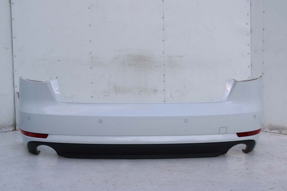 AUDI A4 SEDAN TYŁ ZDERZAK tylny + KLAPA BAGAŻNIKA 8W B9 2Y2Y LS9R biały ZESTAW KOMPLET 8W5827025 8W5807511 8W5807067 8W5807521