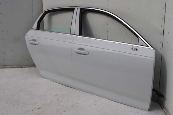 AUDI A4 SEDAN DRZWI PRAWE PRZÓD + TYŁ STRONA PRAWA przednie + tylne 2 sztuki 2 szt. 8W B9 biały LS9R 2Y2Y 8W0831052 8W5833052