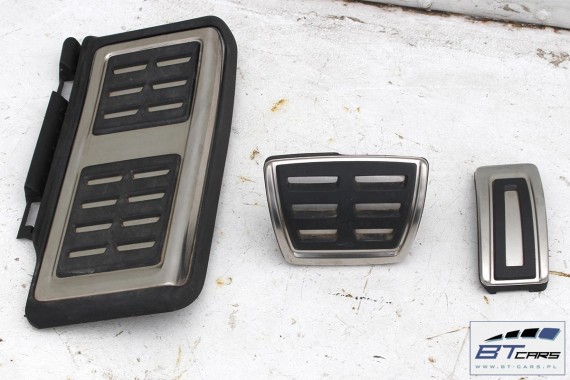 AUDI A3 TT GOLF 7 VII NAKŁADKI PEDAŁÓW 8V 8S 5G 5Q0723131A 5Q1721647 5Q1864551 chrom nakładka PEDAŁU 5Q1721647 5Q1864551A