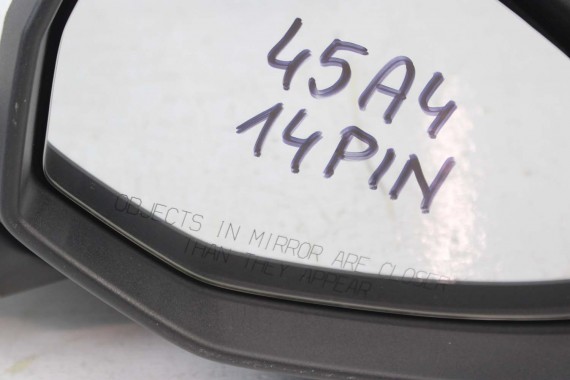 AUDI A4 LUSTERKO DRZWI PRAWE 14 pin 8W LS9R zewnętrzne pinów kabli przewodów 14pin LS9R biały 2Y2Y 8W1857410 8W0857536