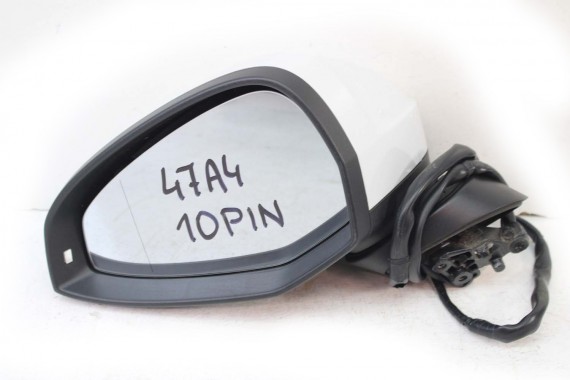 AUDI A4 8W LUSTERKO DRZWI LEWE LS9R 10 pin ELEKTRYCZNIE SKŁADANE kierowcy 10pin B9 8W1857409 8W0857535 8W0857527 8W0949101 2Y2Y