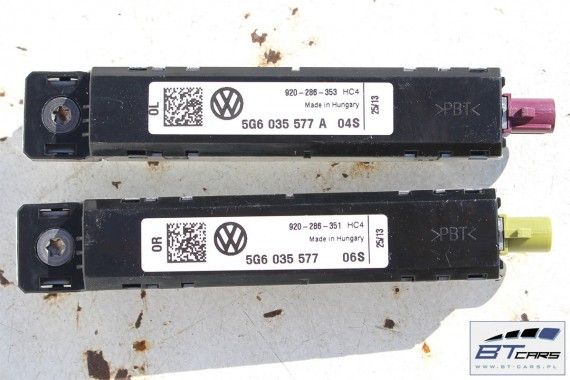 VW GOLF VII 7 WZMACNIACZ ANTENOWY ANTENY 5G6035577 5G6 035 577 5G6035577A 5G6 035 577 A