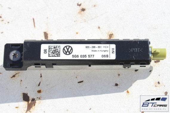 VW GOLF VII 7 WZMACNIACZ ANTENOWY ANTENY 5G6035577 5G6 035 577 5G6035577A 5G6 035 577 A