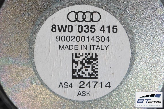 AUDI A4 GŁOŚNIKI NAGŁOŚNIENIE KOMPLET // 8W 2015- 8S0035411 8W0035415 8W5035412 8S0 035 411 8W0 035 415 8W5 035 412