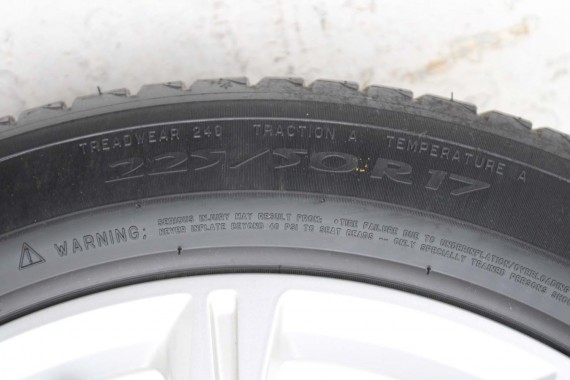 AUDI A4 A5 FELGI 17 cali OPONY KOŁA felga 8W0601025C 7.5J*17H2 ET38 8W opona 225/50/17 8W0601025C 8W0601025C 8W0601025 8W0601025