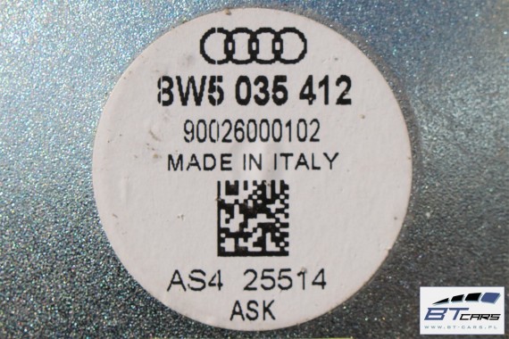 AUDI A4 SEDAN GŁOŚNIKI KOMPLET GŁOŚNIKÓW 8W5035412 8W5 035 412 8W5035411 8W0035415 ZESTAW NAGŁOŚNIENIE 8W0035415 8W0035415A