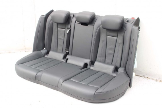 AUDI A4 8W SEDAN FOTELE KOMPLET FOTELI siedzeń siedzenia fotel tapicerka 8W5 8W skóra kolor czarny B9 fotele tapicerka czarna 8W