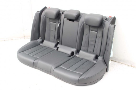 AUDI A4 8W SEDAN FOTELE KOMPLET FOTELI siedzeń siedzenia fotel tapicerka 8W5 8W skóra kolor czarny B9 fotele tapicerka czarna 8W