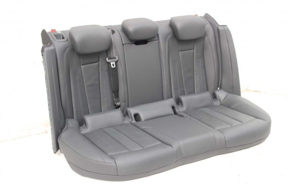 AUDI A4 8W SEDAN FOTELE KOMPLET FOTELI siedzeń siedzenia fotel tapicerka 8W5 8W skóra kolor czarny B9 fotele tapicerka czarna 8W