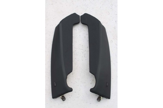 AUDI A4 8W SEDAN FOTELE KOMPLET FOTELI siedzeń siedzenia fotel tapicerka 8W5 8W skóra kolor czarny B9 fotele tapicerka czarna 8W