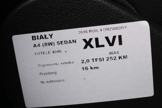 AUDI A4 8W SEDAN FOTELE KOMPLET FOTELI siedzeń siedzenia fotel tapicerka 8W5 8W skóra kolor czarny B9 fotele tapicerka czarna 8W